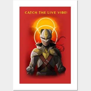 Live streaming comes with vibes Posters and Art